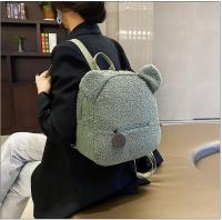 Mochila de felpa, bolso de mujer, nueva versión coreana, súper linda mochila con orejas de oso, mochila para niñas, bolso padre-hijo. - details 34