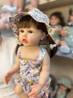 BZDOLL-Muñeca Reborn realista de silicona suave de cuerpo completo para niños, bebé recién nacido vivo, regalos encantadores, 22 pulgadas, 55 CM - details 3