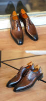 Zapatos de cuero viejos de moda con cabeza cuadrada - details 6