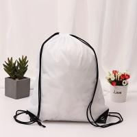 Mochila de poliéster con cordón, bolsa de almacenamiento ligera y plegable - details 1