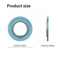 Soporte de Teléfono Magnético 360 con Anillo de Hueso para Carga Inalámbrica Magsafe Compatible con iPhone14 13 12 Pro Producto Normal Fabricado en China Accesorios de Electrónica - details 1