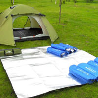 Colchoneta ultraligera impermeable para acampar, manta de Picnic, colchón de playa, almohadilla para dormir, papel de aluminio, alfombra de espuma EVA, huella de tienda al aire libre - details 6