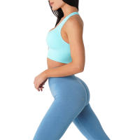 Sujetador Deportivo Mujer NVGTN Ignite Sin Costuras de Spandex Elástico Transpirable Mejora la Forma de los Pechos para Fitness y Deportes de Ocio Ropa Interior - details 3