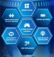 Lenovo GM2 Pro 5,3 auricular Bluetooth auriculares inalámbricos de baja latencia auriculares llamada HD Dual modo de juego de auriculares con micrófono - details 4