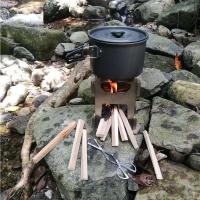 Estufa de Alcohol Plegable Portátil Lixada Titanio/Acero Inoxidable Ideal para Cocina al Aire Libre - details 18