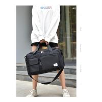 Bolsa de viaje de gran capacidad Weekender bolsas de Lona de noche with Para Zapatos bolsas de fitness Deportivo para Mujeres - details 15