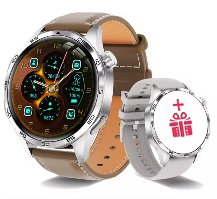 Reloj inteligente Watch GT5 Pro Sistema de detección de 1,53 pulgadas, Deportes avanzados, Emocional, Asistente de salud, Reloj inteligente de larga resistencia, Reloj de negocios para hombres - 1