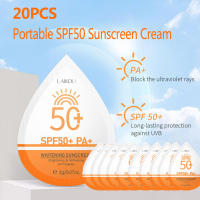 20 piezas portátil, Base de maquillaje, protector solar Ultra SPF50, protector solar corporal, Control de aceite, ilumina la humedad - details 0