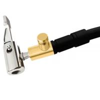 Adaptador de válvula de neumático de coche, Conector de bomba inflable, abrazadera de boquilla de neumático, conector inflable, compresor de inflado - details 5
