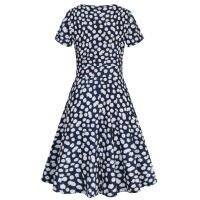 2025 Primavera/Verano Nuevo vestido francés para mujer con falda con vuelo grande - details 43