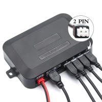 Kit de Sensor de estacionamiento con 4 Radar LED, pantalla Digital precisa de alarma de distancia de obstáculos, Kit Parktronic, Detector de Radar de marcha atrás - details 6
