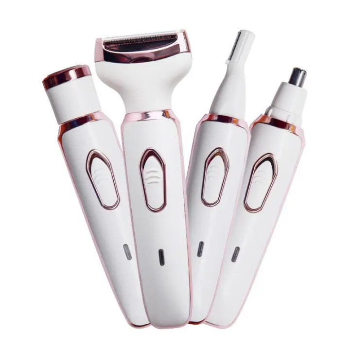 Afeitadora Eléctrica Multifuncional 4-en-1 Dispositivo de Eliminación de Vello para Mujeres - 1