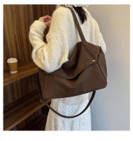 Quiero este bolso de gran capacidad, bolso de hombro informal de moda, bolso vintage mate para las axilas - details 19