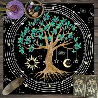 Decoración de brujería y astrología del Tarot del Árbol de la vida, papel tapiz de altar de adivinación de arte mágico de cartas de oráculo, 1 pieza - details 7