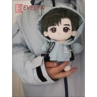 Evelyn (muñeca) ropa para juguete de peluche de algodón de 20cm, Anime, lindo amor y espacio profundo, reemplazo de vestir, regalo, traje de primavera al aire libre - details 2