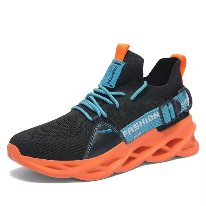 Zapatillas Deportivas Ligeras y Transpirables Suela Gruesa, Material de Textil, Unisex, Zapatillas de Correr - 1