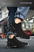 Calcetines de hoja de diseñador de lujo para hombre, zapatillas de deporte con amortiguación cómoda, zapatos deportivos antideslizantes, zapatos informales para caminar - details 2
