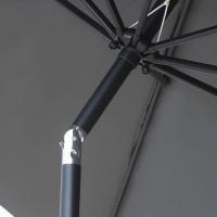 Parasol de Jardín con Manivela Ø295x250 cm Inclinable y Desmontable de Metal para Balcón, Piscina, Patio - details 35