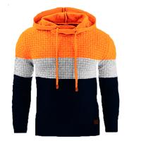 Suéter de Jacquard cálido de invierno para hombre, Sudadera con capucha de manga larga, sudaderas con capucha delgadas de otoño para hombre - details 4