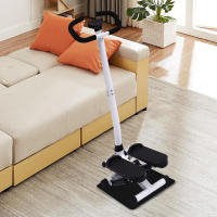 Stepper de fitness, stepper arriba-abajo con manillar, swing stepper, máquina de ejercicios con bandas de resistencia, capacidad de carga 150 kg, equipo deportivo stepper para el hogar, oficina, sala de estar, gimnasio - details 3