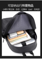 Nueva mochila texturizada de moda para hombre, mochila informal para ordenador - details 3