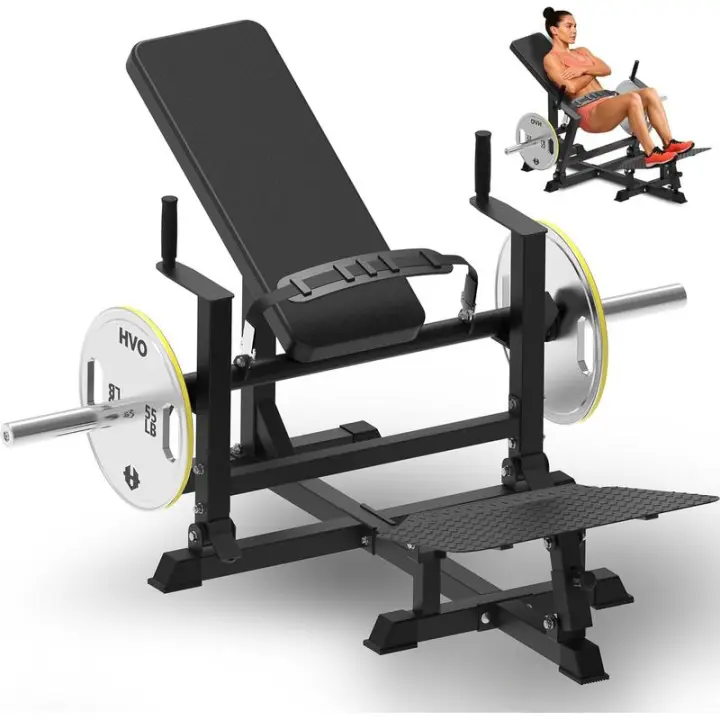 Ejercicio de empuje de cadera y puente de glúteos: Equipo de entrenamiento de alta resistencia para el desarrollo y moldeado de los músculos de los glúteos, gimnasio en casa para mujeres y hombres - 1