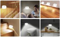 Luz LED nocturna para interiores con Sensor de movimiento, luces con pilas para pasillo, escalera, baño, armario y dormitorio - details 10
