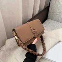 Bolso de Mano para Mujer con Cierre Magnético y Correa Cruzada Desmontable - Negro/Beige/Azul Marino/Borgoña/Café/Gris - Herrajes Dorados, Bolso Rectangular Estructurado para Eventos Diarios y Formales, Duradero y Fácil de Limpiar, Bolso Versátil para Tod - details 7