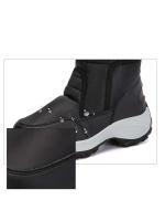 Botas de Nieve cálidas para mujer, zapatos deportivos de fondo grueso, de terciopelo, resistentes al desgaste, Invierno - details 5