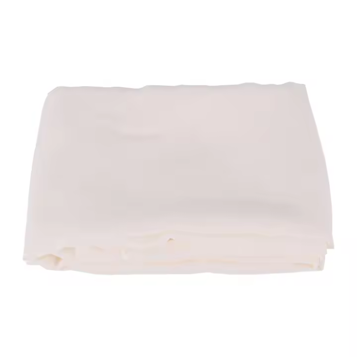 Camino de mesa de gasa, decoración romántica para boda, fiesta nupcial, ducha, color Beige-blanco, 27x118 pulgadas - 1