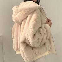 Chaqueta Abrigo de Moda Coreana para Mujer Gruesa, Cálida, Abajo, Estilo Casual, Manga de Cremallera - details 5