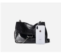 Nuevo bolso bandolera con cadena de gran capacidad para bolsos de crucero de cuero de alta gama para mujer - details 4