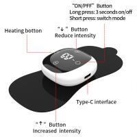 Masajeador de cuello y espalda, estimulador de cuerpo completo, dispositivo de alivio del dolor, USB - details 2