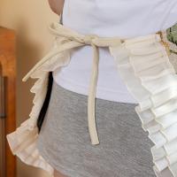 Delantal Retro chino antimanchas creativo, delantal de cocina ajustable con estilo, delantal elegante y cómodo para colgar en el cuello, barbacoa - details 6