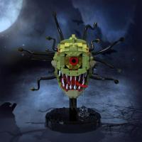 Beholder Demon Building Blocks Set, Dragons Game Monster Block Model, Boss in DND Game, regalo para fanáticos fieles adecuado para niños - details 3