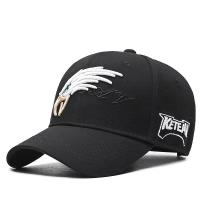 Gorra de béisbol bordada de camuflaje para hombre, gorra con visera de águila, marca de moda callejera - details 4
