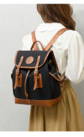 Mochila de lona vintage para mujer, mochila de viaje informal de gran capacidad, mochila escolar para estudiantes universitarios - details 17