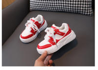Nuevo cuero versátil pequeño blanco zapatos de las niñas de la junta zapatos antideslizantes de suela suave zapatos casuales - details 13
