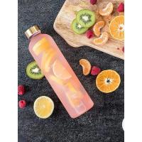 Taza de agua sin BPA, botella de agua para deportes al aire libre, taza espacial de plástico esmerilado con escala de tiempo, vaso de gran capacidad de 1000ml - details 6