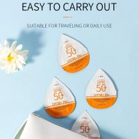 20 piezas portátil, Base de maquillaje, protector solar Ultra SPF50, protector solar corporal, Control de aceite, ilumina la humedad - details 10