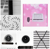 KADS-recolector de polvo de uñas profesional, potente máquina de succión para uñas de Gel acrílico, para salón de manicura - details 7