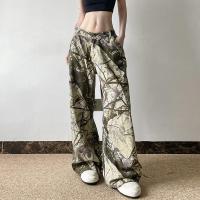 Pantalones de camuflaje de pierna recta con cintura elástica para mujer, cómodos y elásticos, nuevos en Original Classic - details 2