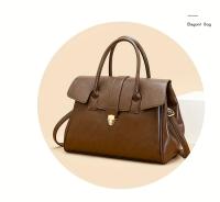Bolso Cuadrado de Lujo Ligero Retro para Mujer Gran Capacidad con Hebilla - details 11