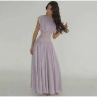Elegante Vestido de Fiesta para Mujer Cintura Ajustada, Cuello O, Vestido Largo sin Mangas - details 3