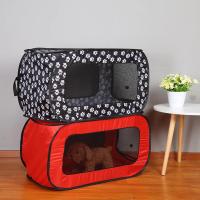 Tienda de campaña Rectangular plegable portátil para mascotas, jaula para perros, valla para cachorros, perrera para gatos, tiendas de juegos para mascotas, túnel transpirable, casa para perros - details 2