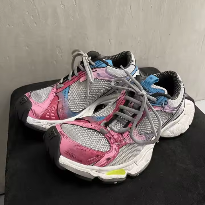 Zapatillas Bajia Vintage para Hombres y Mujeres Estilo Tendencia Ligero y Incresible de Altura con Suela Gruesa de Otoño 2024 - 1