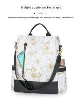 1 mochila nueva, bolso informal elegante, mochila de viaje al aire libre de gran capacidad, bolso simple para estudiantes - details 9