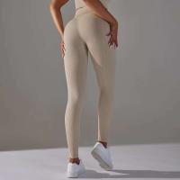 Hamidou-mallas sin costuras para mujer, mallas deportivas de cintura alta para entrenamiento, correr, Fitness, gimnasio, Scrunch Butt, ropa deportiva - details 21