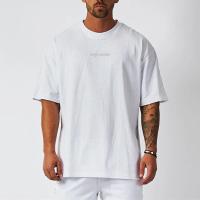 Muscleguys Camiseta de Entrenamiento de Verano Manga Corta, Secado Rápido, Estampado, Poliéster para Hombres - details 16