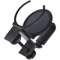 Soporte para auriculares con forma de taza 2 en 1, soporte giratorio de 360 grados para escritorio, soporte para auriculares para juegos, ahorra espacio, negro - details 10